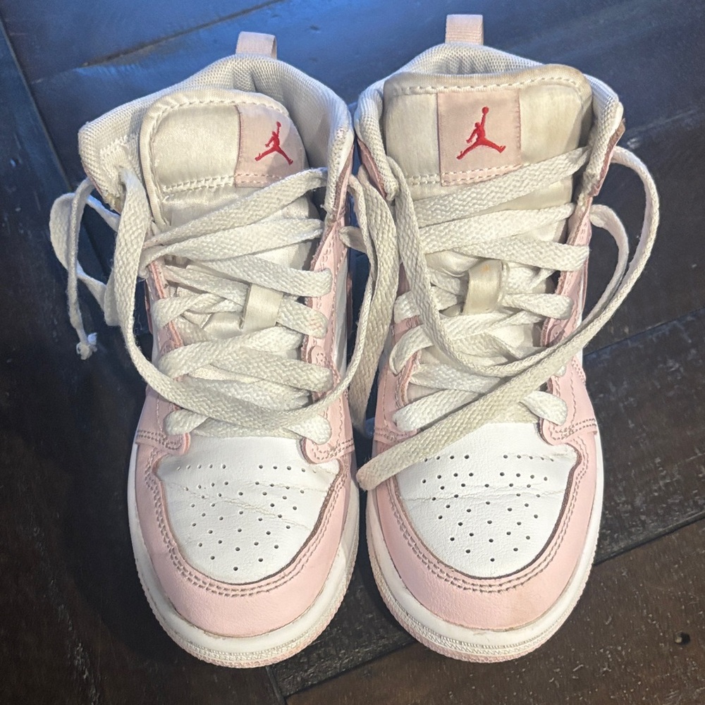 Jordan Kids' Sneakers in Pink and White
